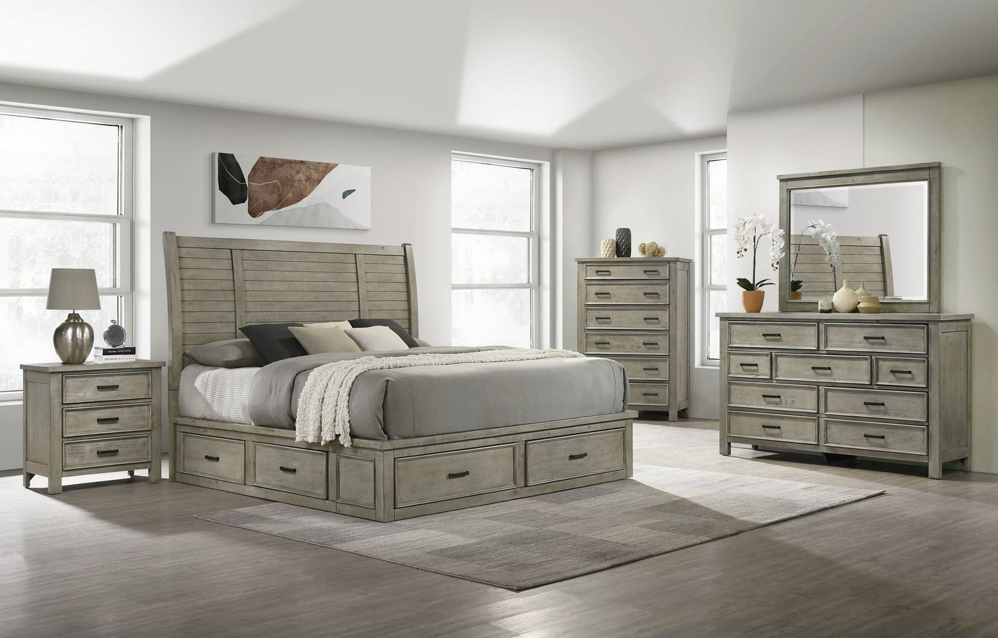 Kingston 3-Piece Storage Bedroom