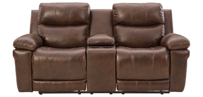 Edmar Power Reclining Loveseat with Console