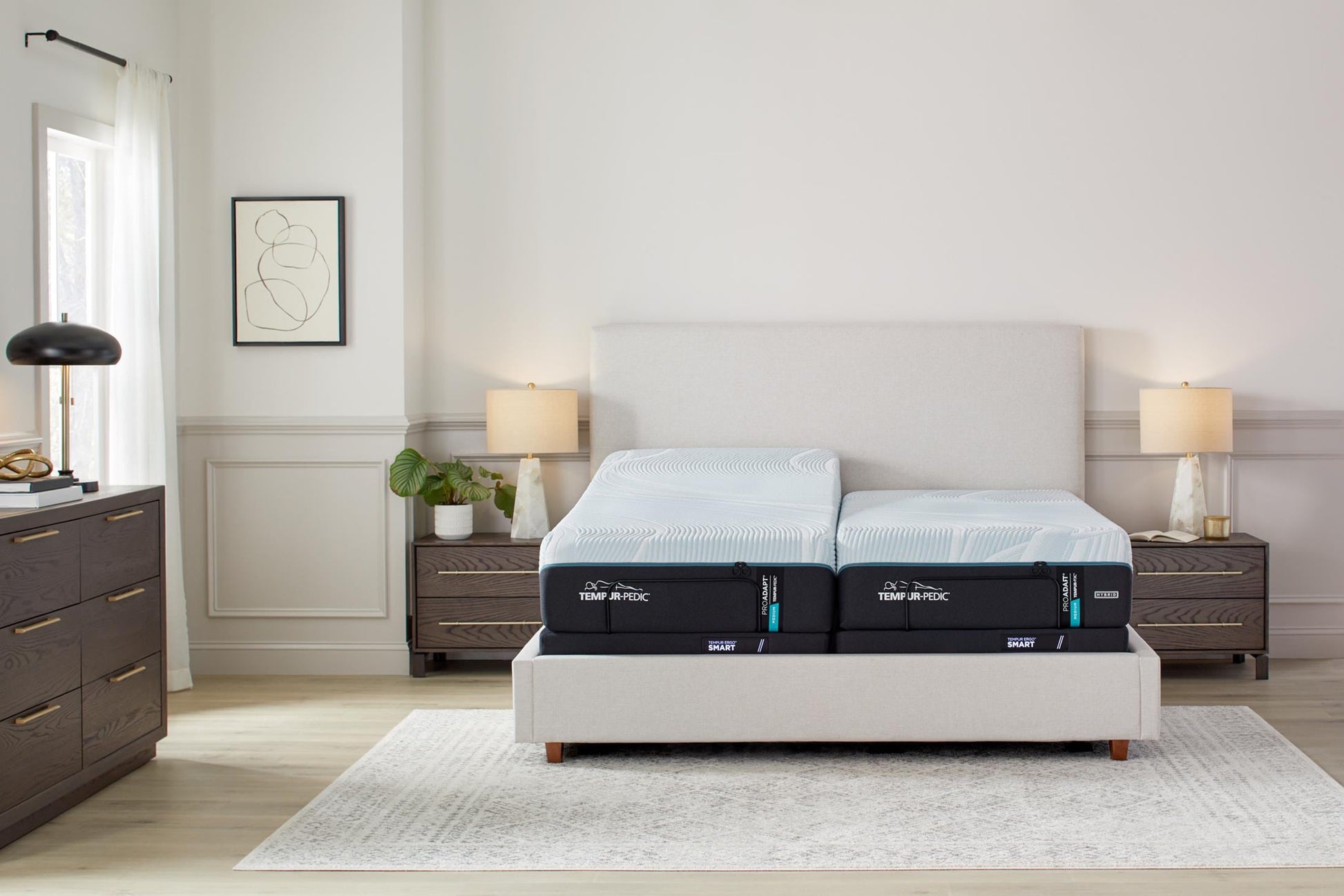 Tempur-Pedic Pro Adapt 2.0 Medium Hybrid Split California King Mattress