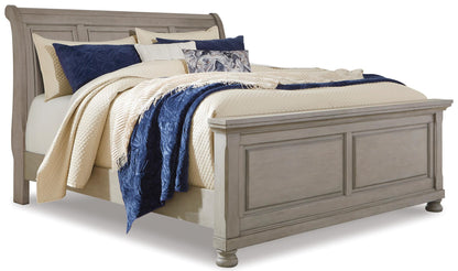 QUEEN SLEIGH BED