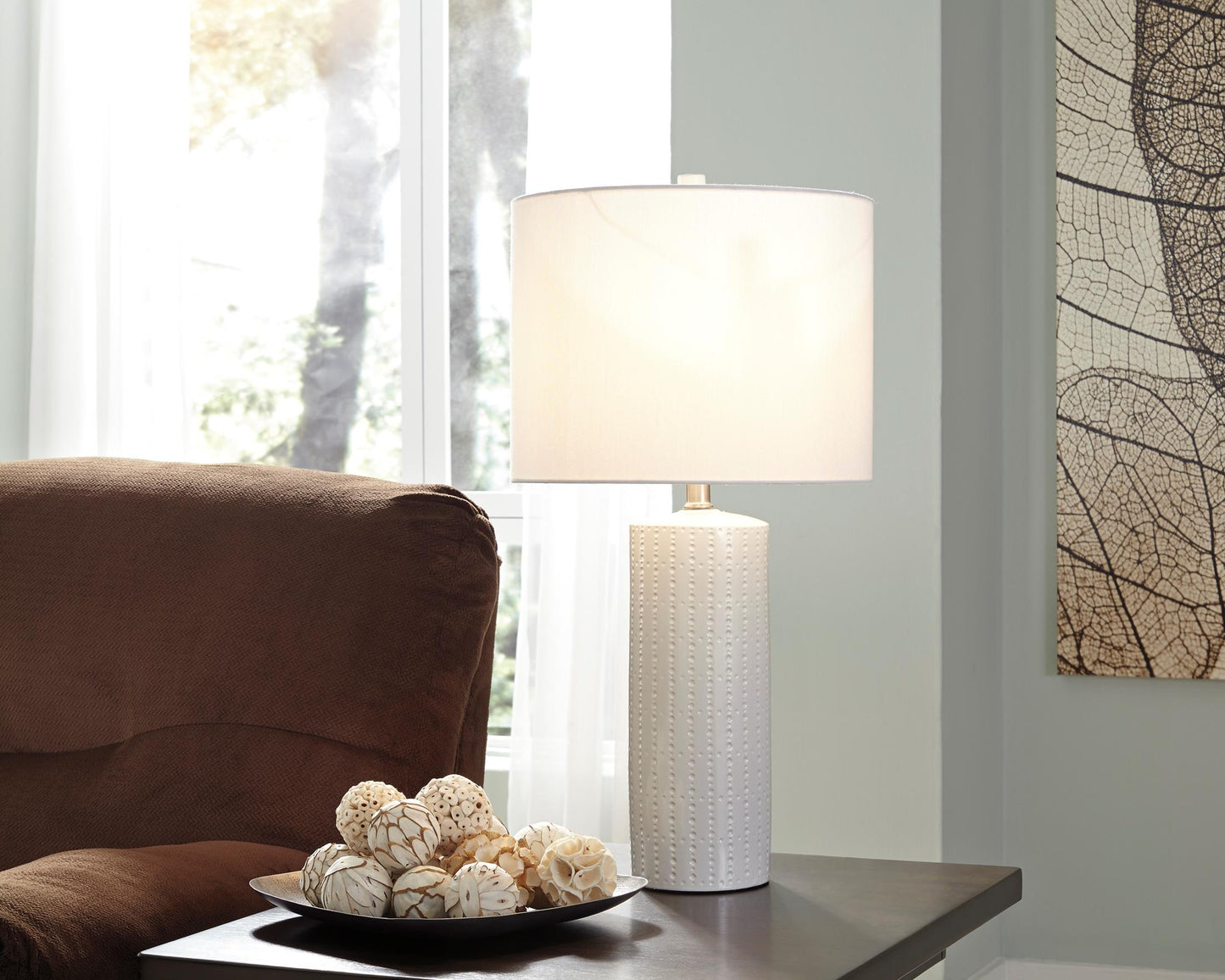 CERAMIC TABLE LAMP (2/CN)