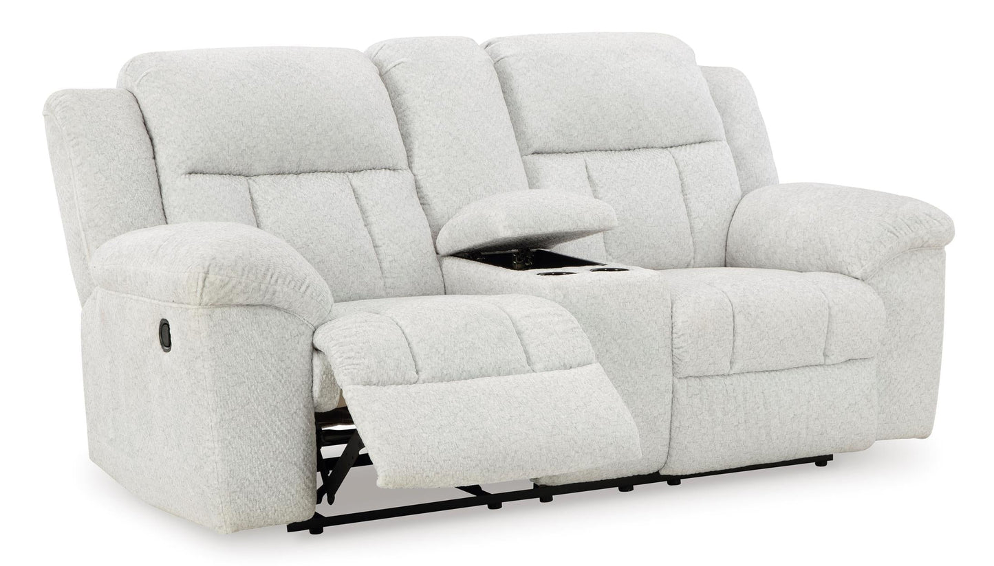 Frohn Reclining Console Loveseat