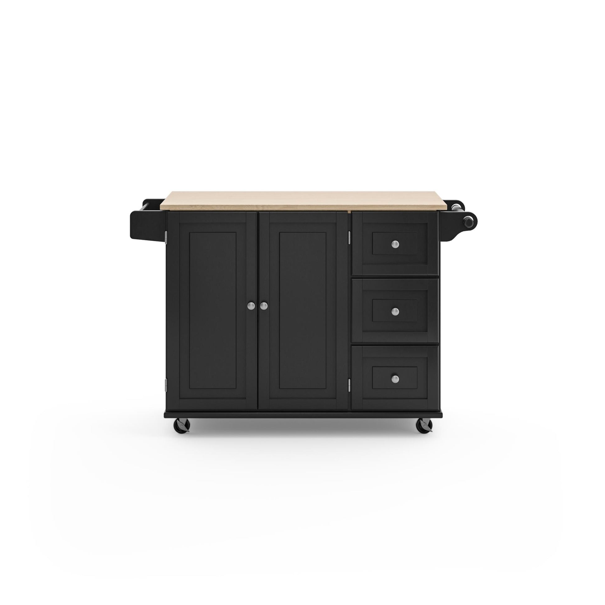 Dolly Madison 3 Drawer Kitchen Cart