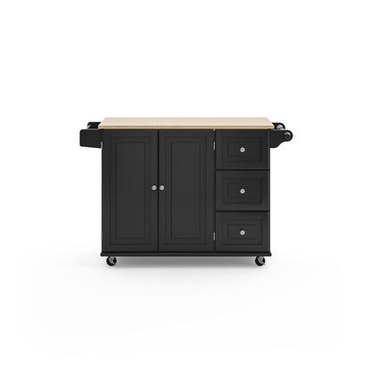 Dolly Madison 3 Drawer Kitchen Cart