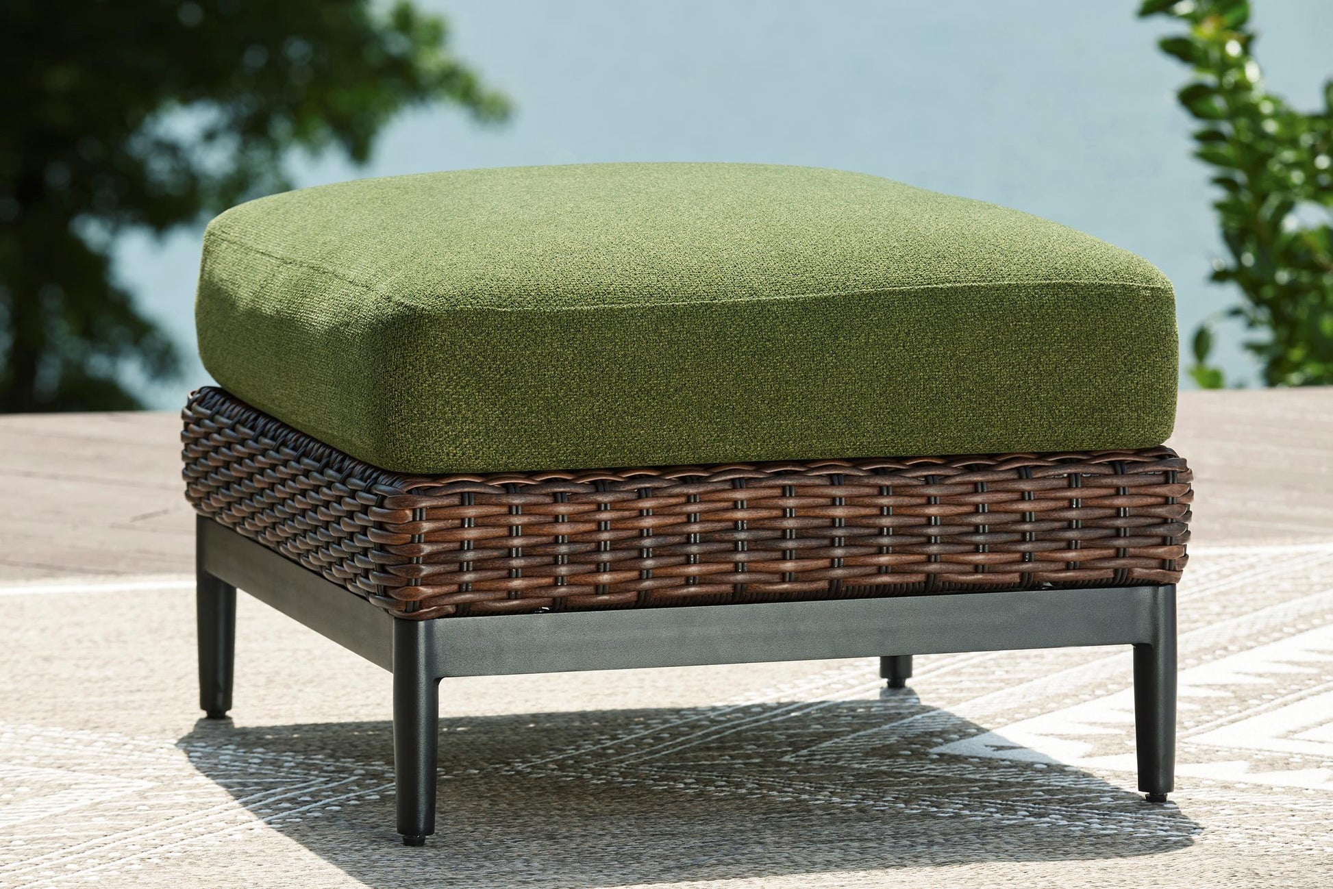 Horizon Hall Outdoor Ottoman