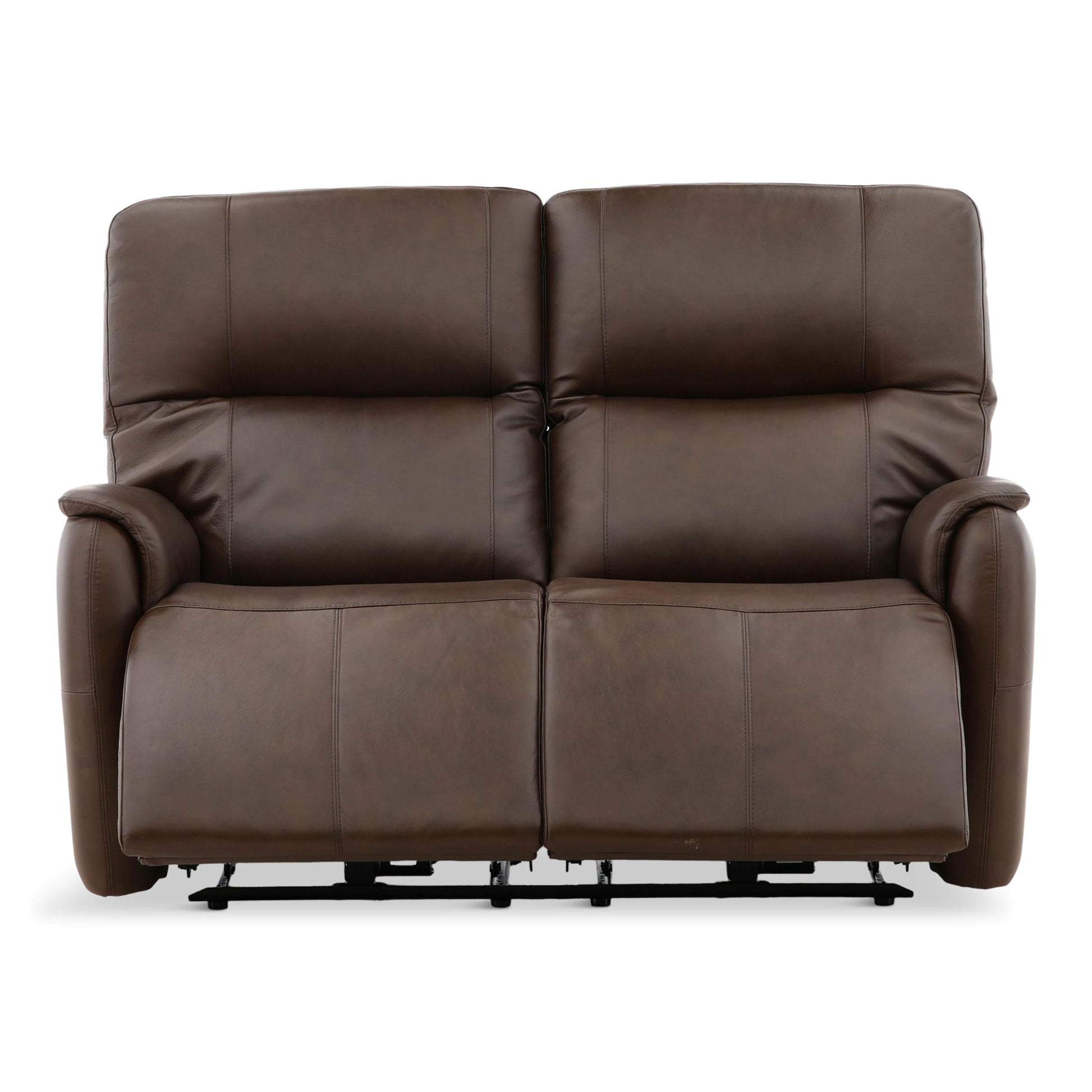 Walker Leather Power Reclining Loveseat