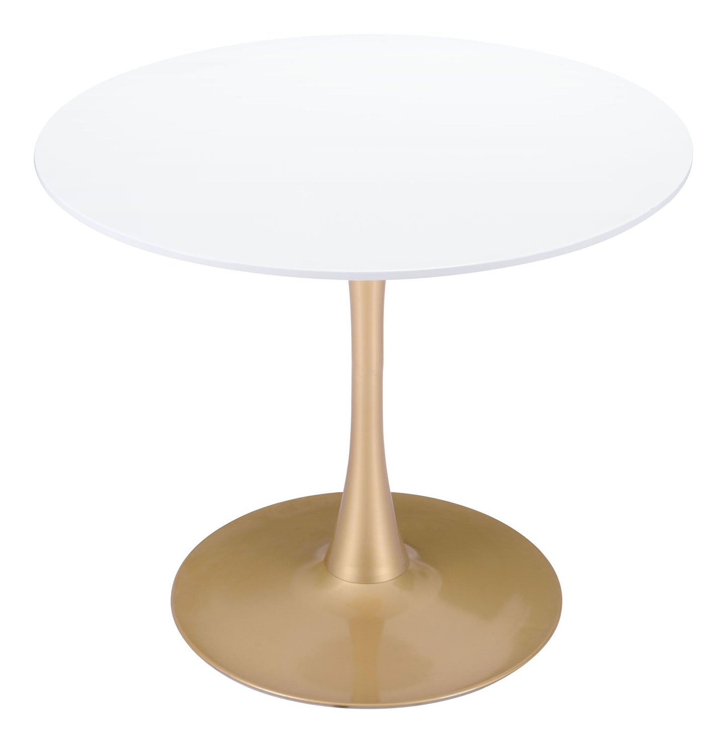 Opus Dining Table White & Gold