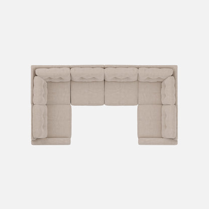 Modular One 6-Piece Sectional - Stone