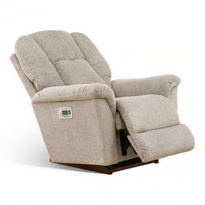 Jasper Power Rocker Recliner with Adjustable Headrest and Lumbar