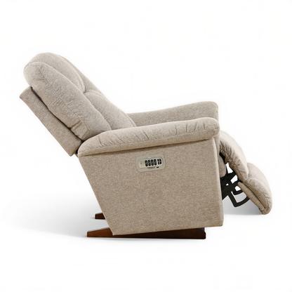 Jasper Power Rocker Recliner with Adjustable Headrest and Lumbar