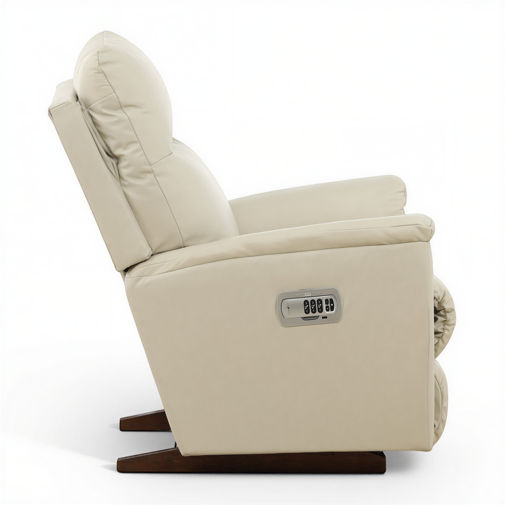 La-Z-Boy Norton Leather Power Rocker Recliner