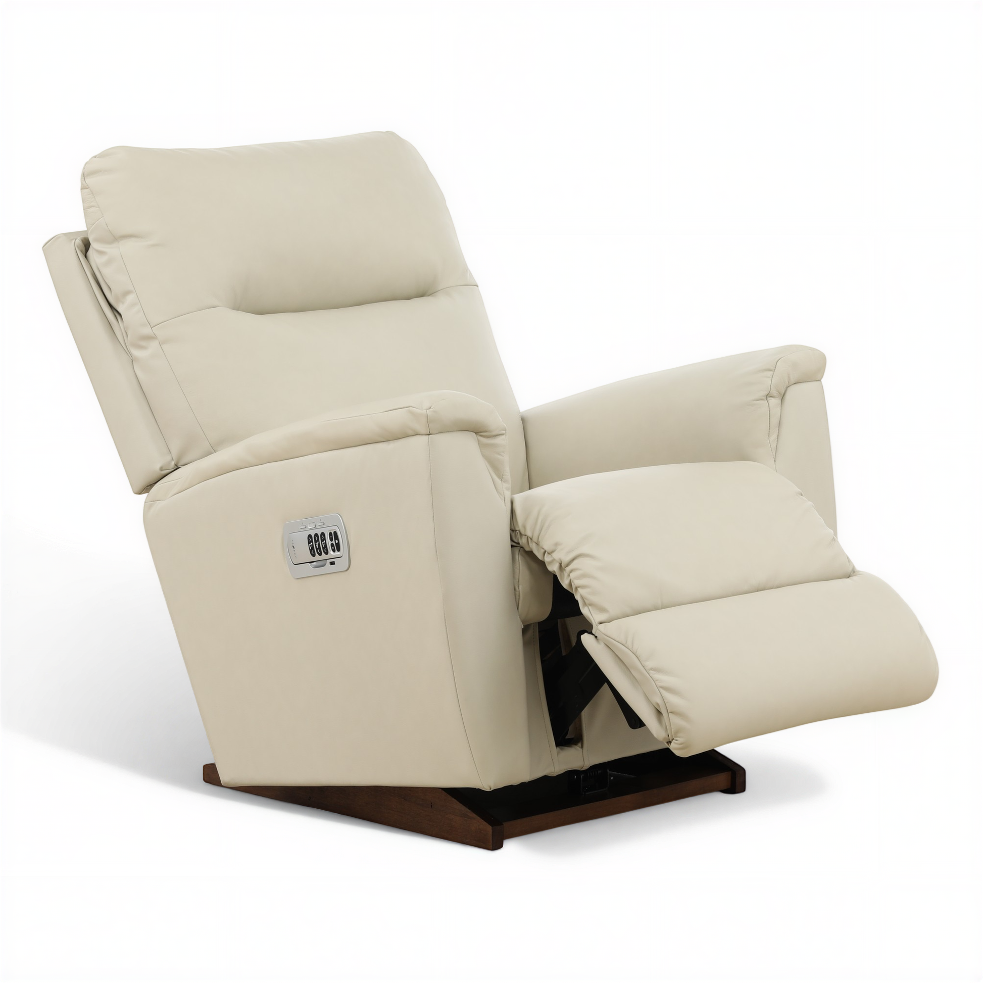 La-Z-Boy Norton Leather Power Rocker Recliner