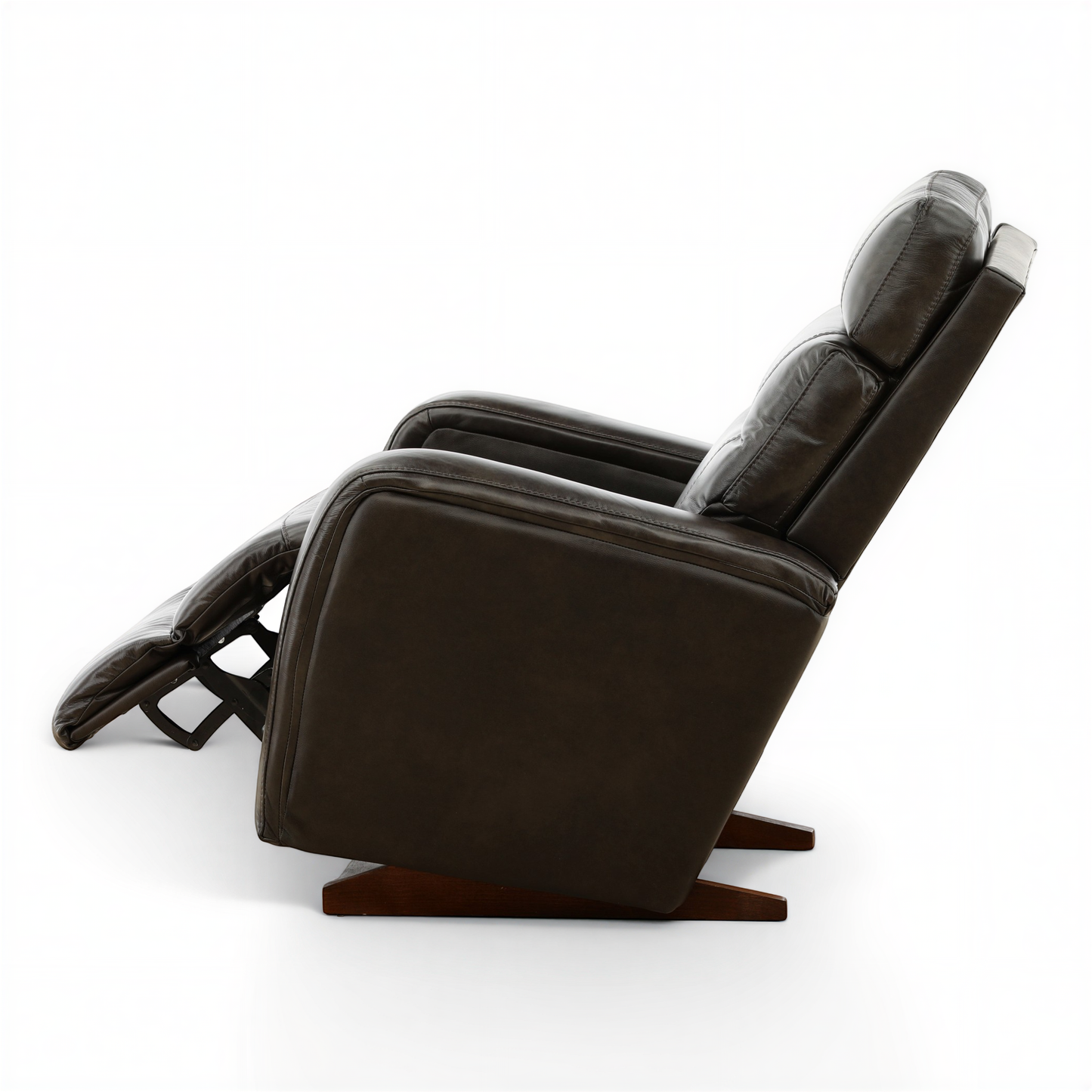 La-Z-Boy Baron Leather Power Rocker Recliner with Power Headrest