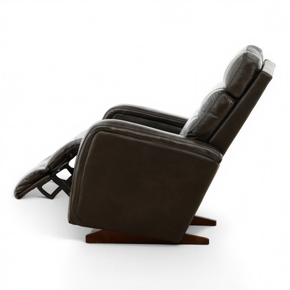 La-Z-Boy Baron Leather Power Rocker Recliner with Power Headrest