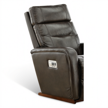 La-Z-Boy Baron Leather Power Rocker Recliner with Power Headrest