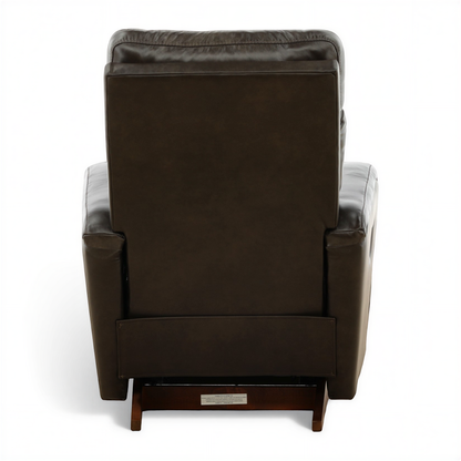 La-Z-Boy Baron Leather Power Rocker Recliner with Power Headrest