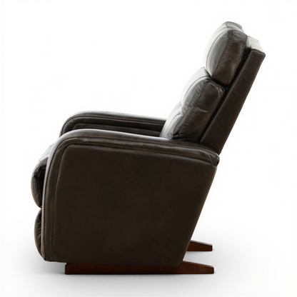 La-Z-Boy Baron Leather Power Rocker Recliner with Power Headrest