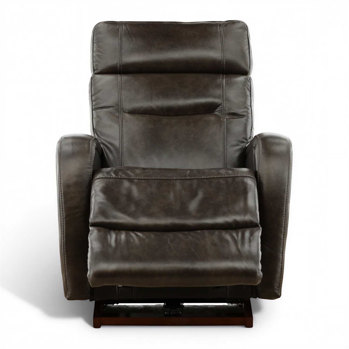 La-Z-Boy Baron Leather Power Rocker Recliner with Power Headrest