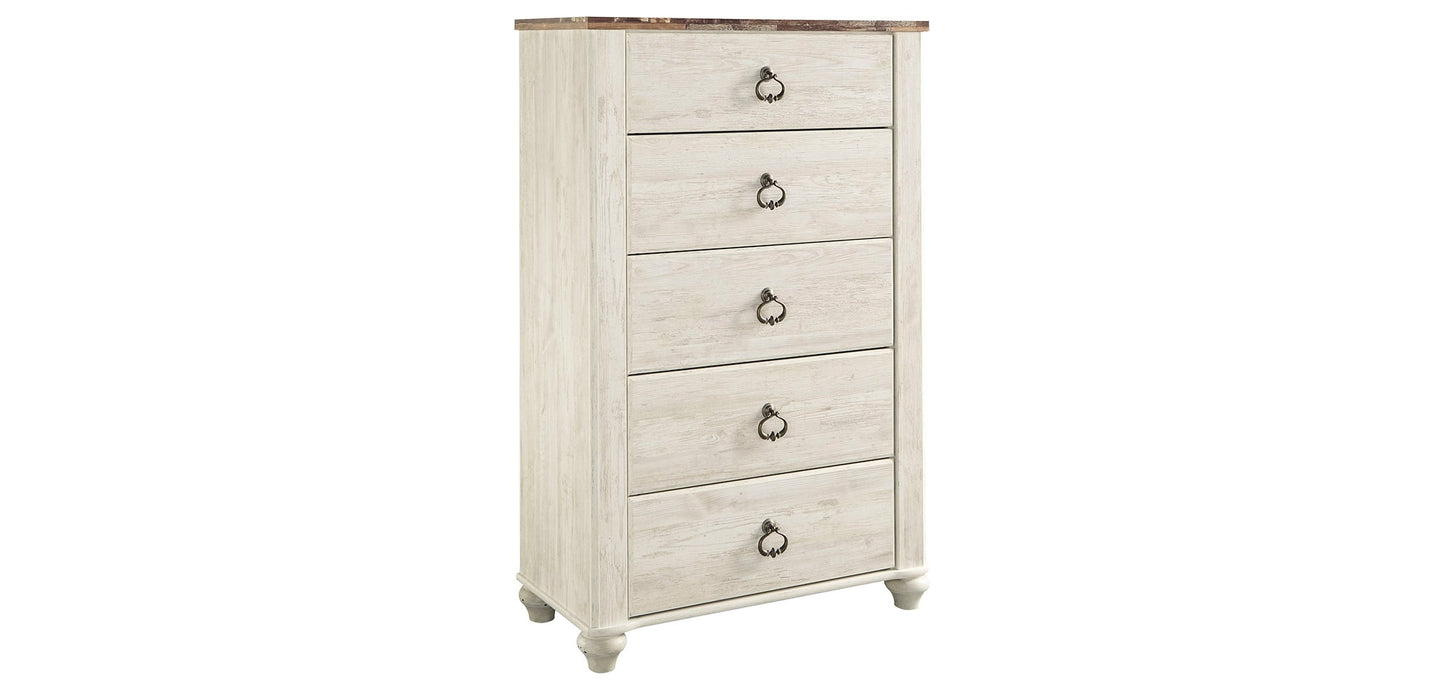 FIVE DRAWER CHEST