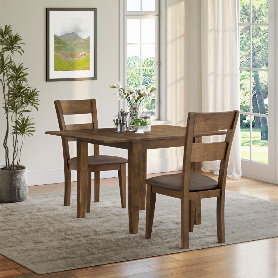 Callie 3-Piece Drop Leaf Dining Set