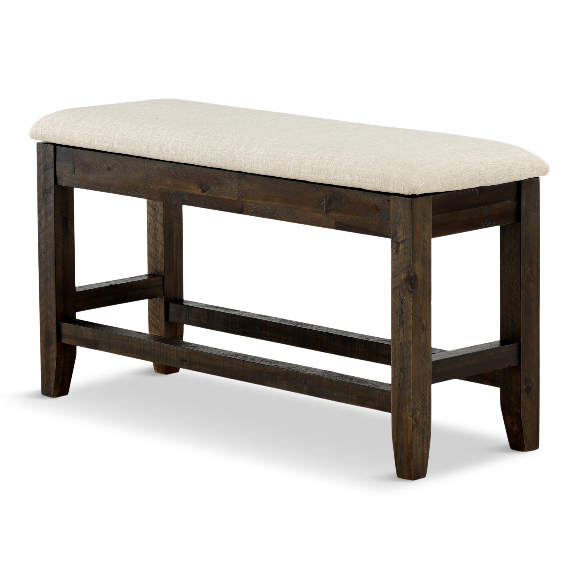 Solomon Counter Height Storage Dining Bench