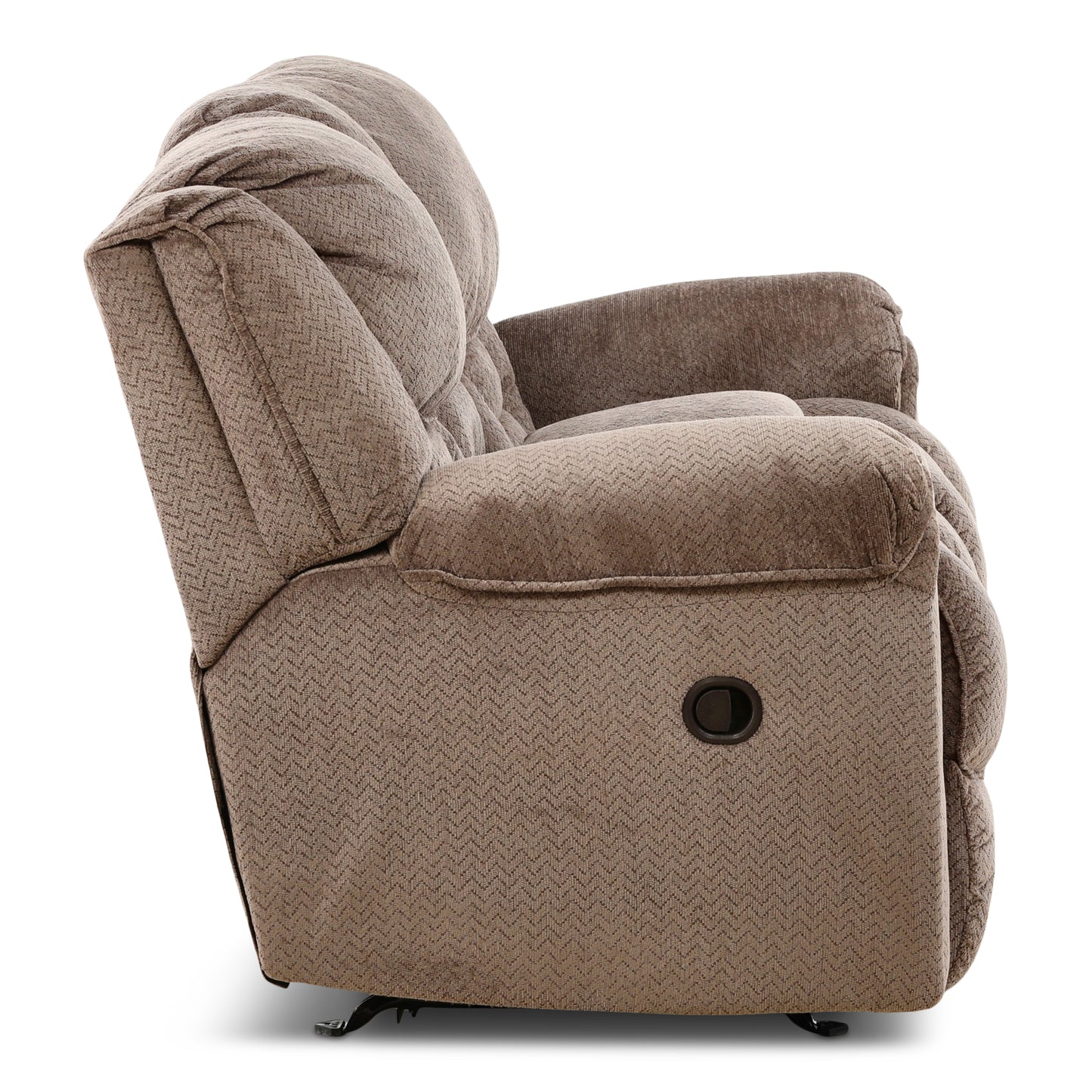 Solana Rocking Reclining Console Loveseat