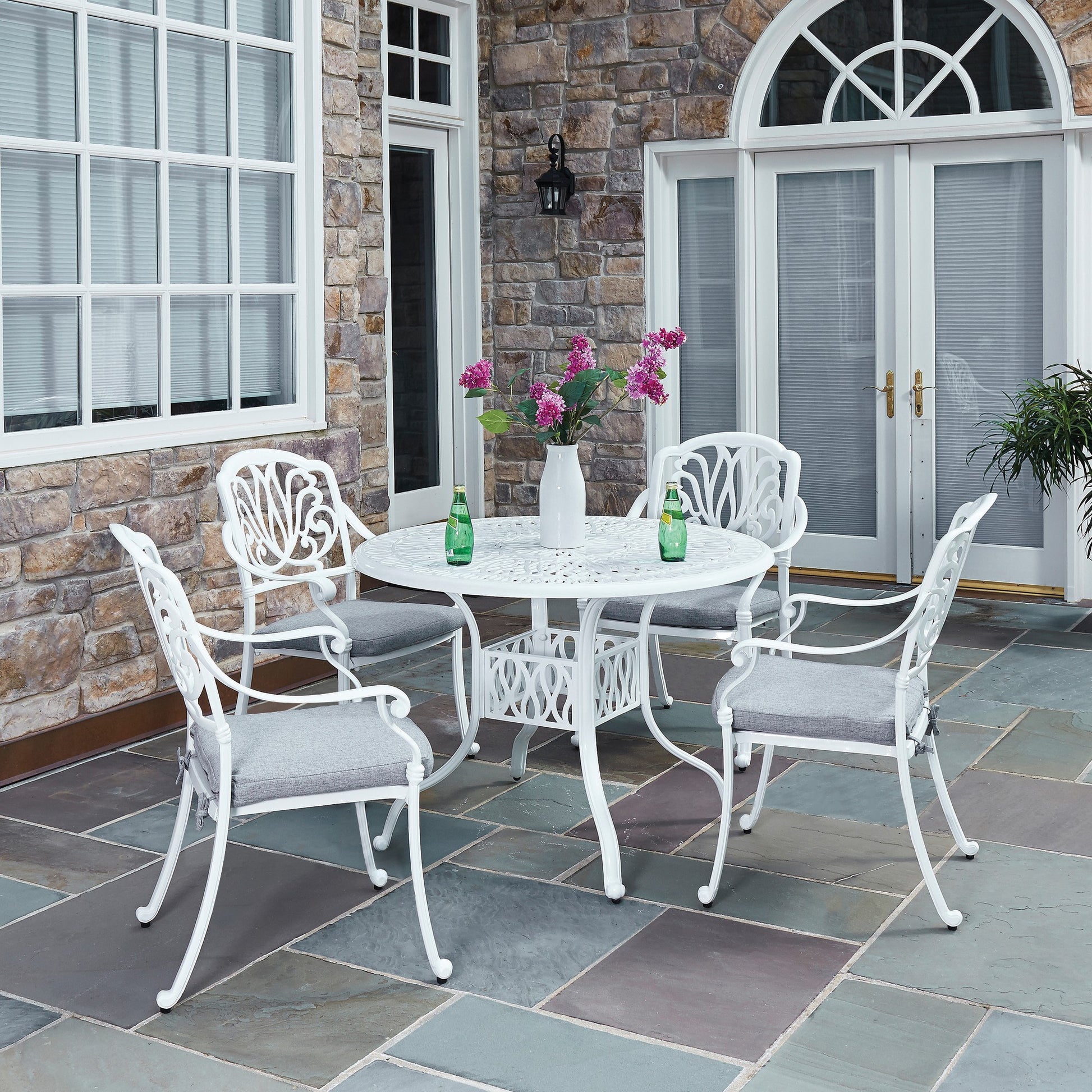 Capri 5 Piece Outdoor Dining Set