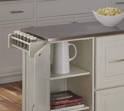 Dolly Madison 2 Drawer Kitchen Cart