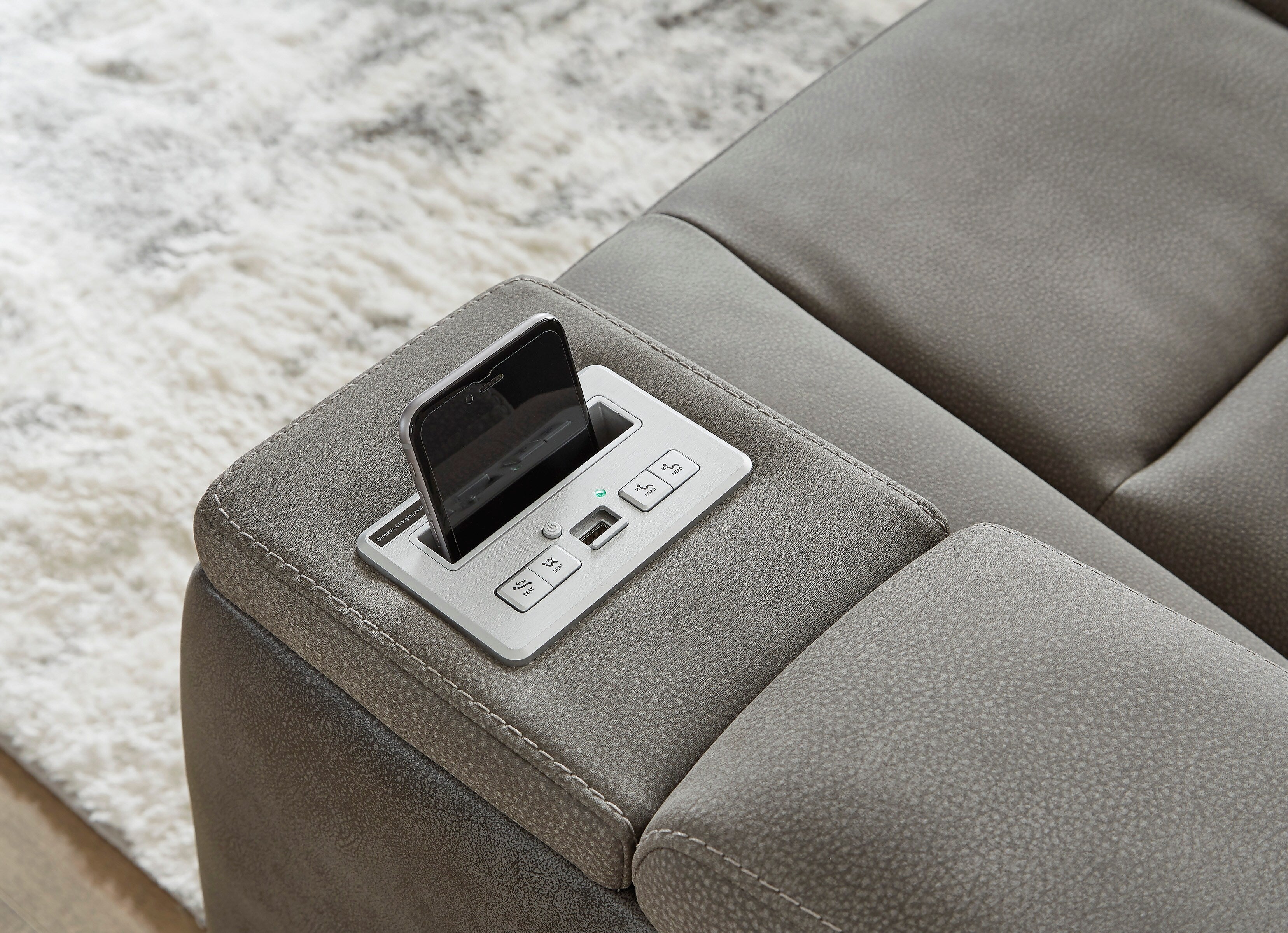 Ashley Next-Gen DuraPella Performance Fabric Dual Power Reclining