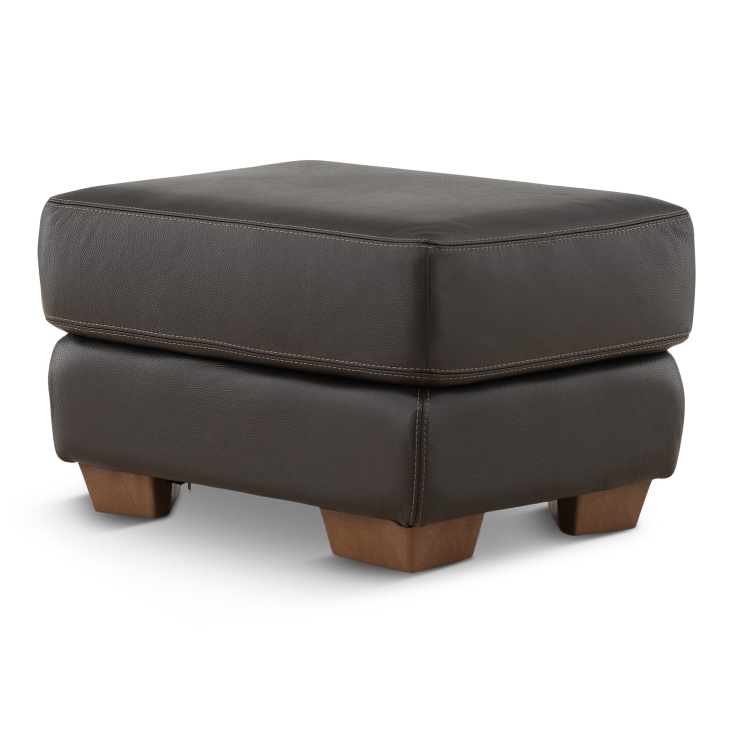 Camy Leather Ottoman