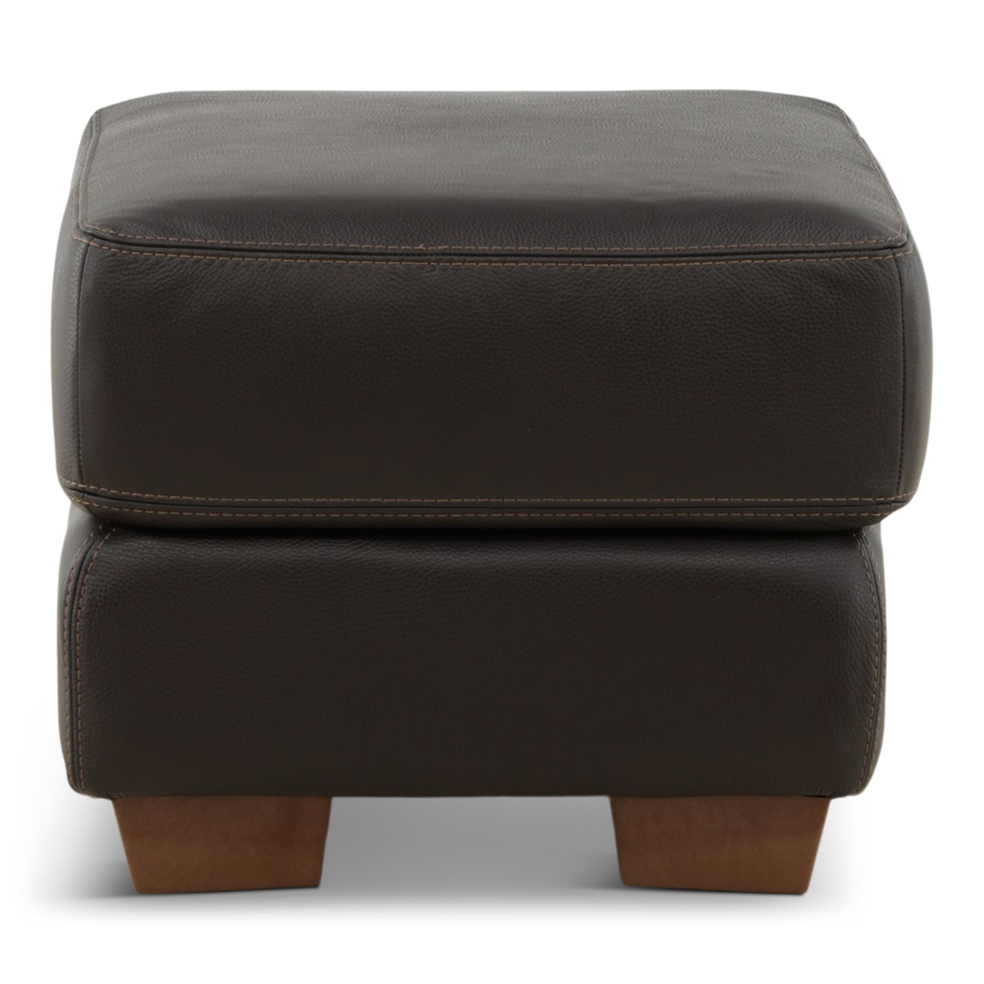 Camy Leather Ottoman