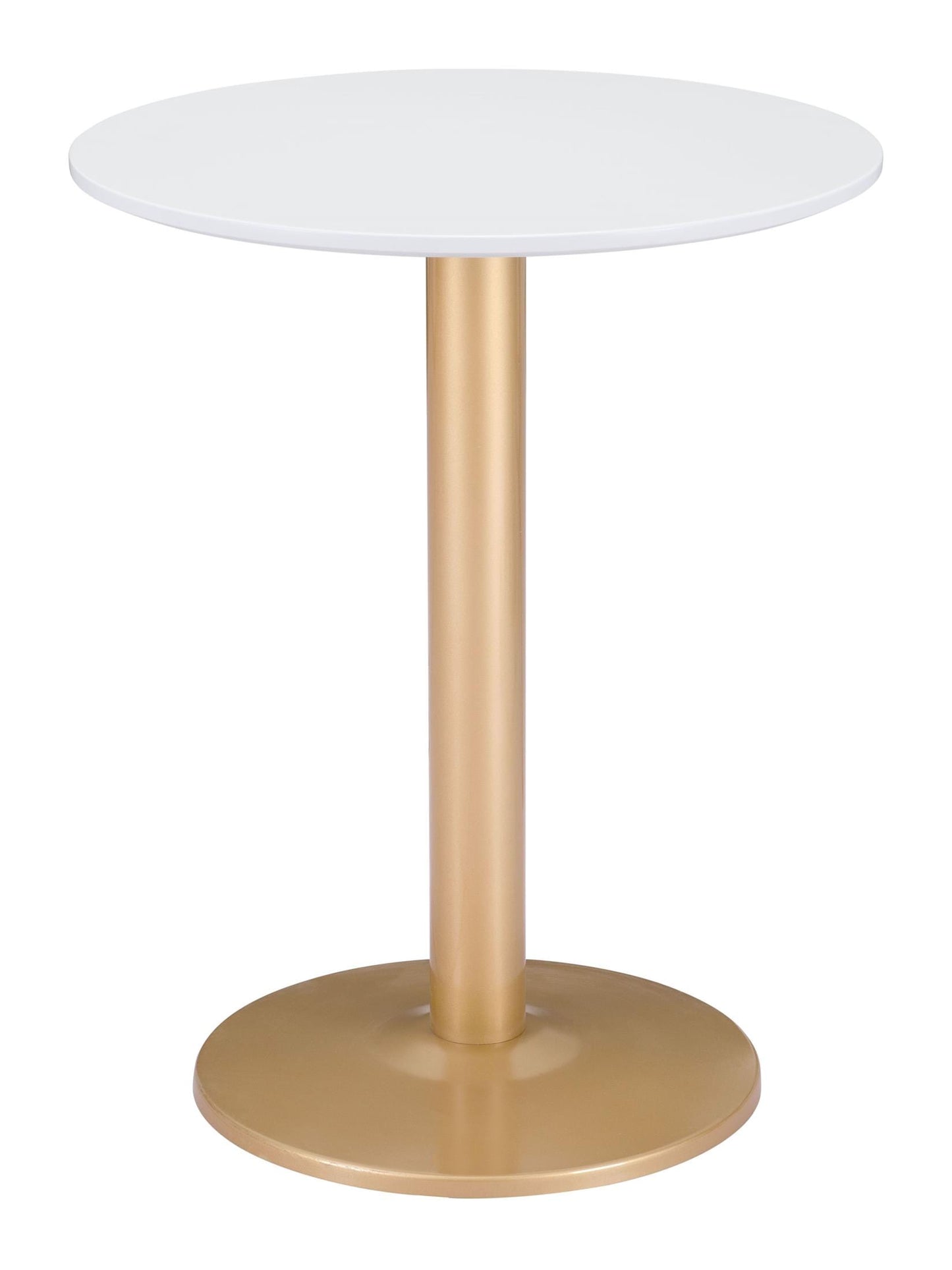 Alto Bistro Table White & Gold