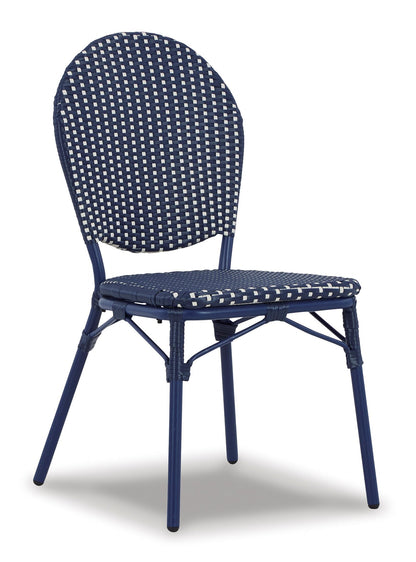 Odyssey Blue Outdoor Table and Chairs (Set of 3)