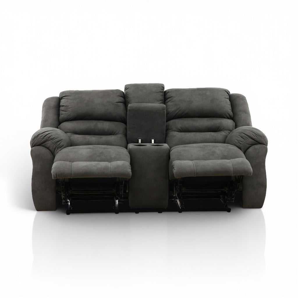 Summit Reclining Console Loveseat