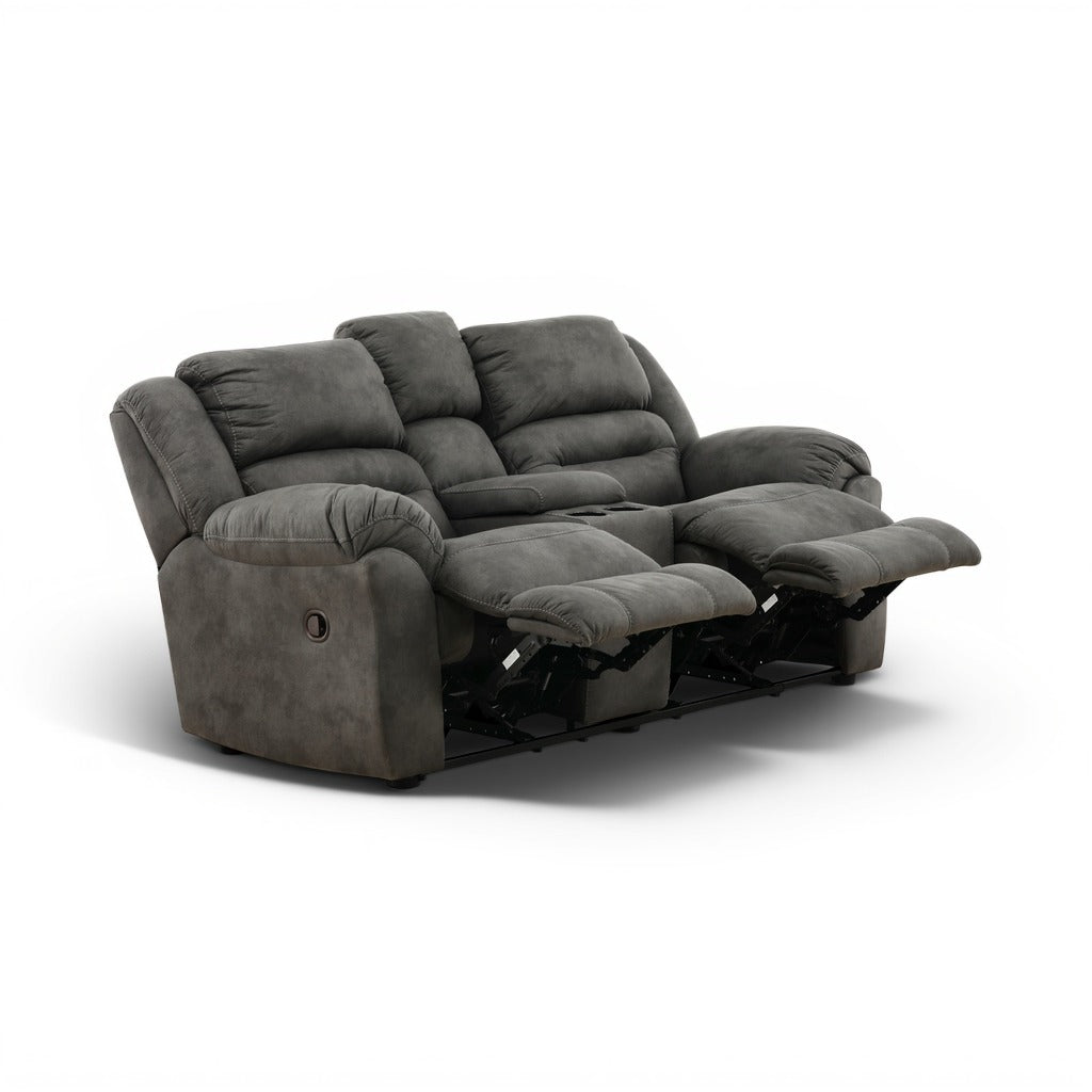 Summit Reclining Console Loveseat