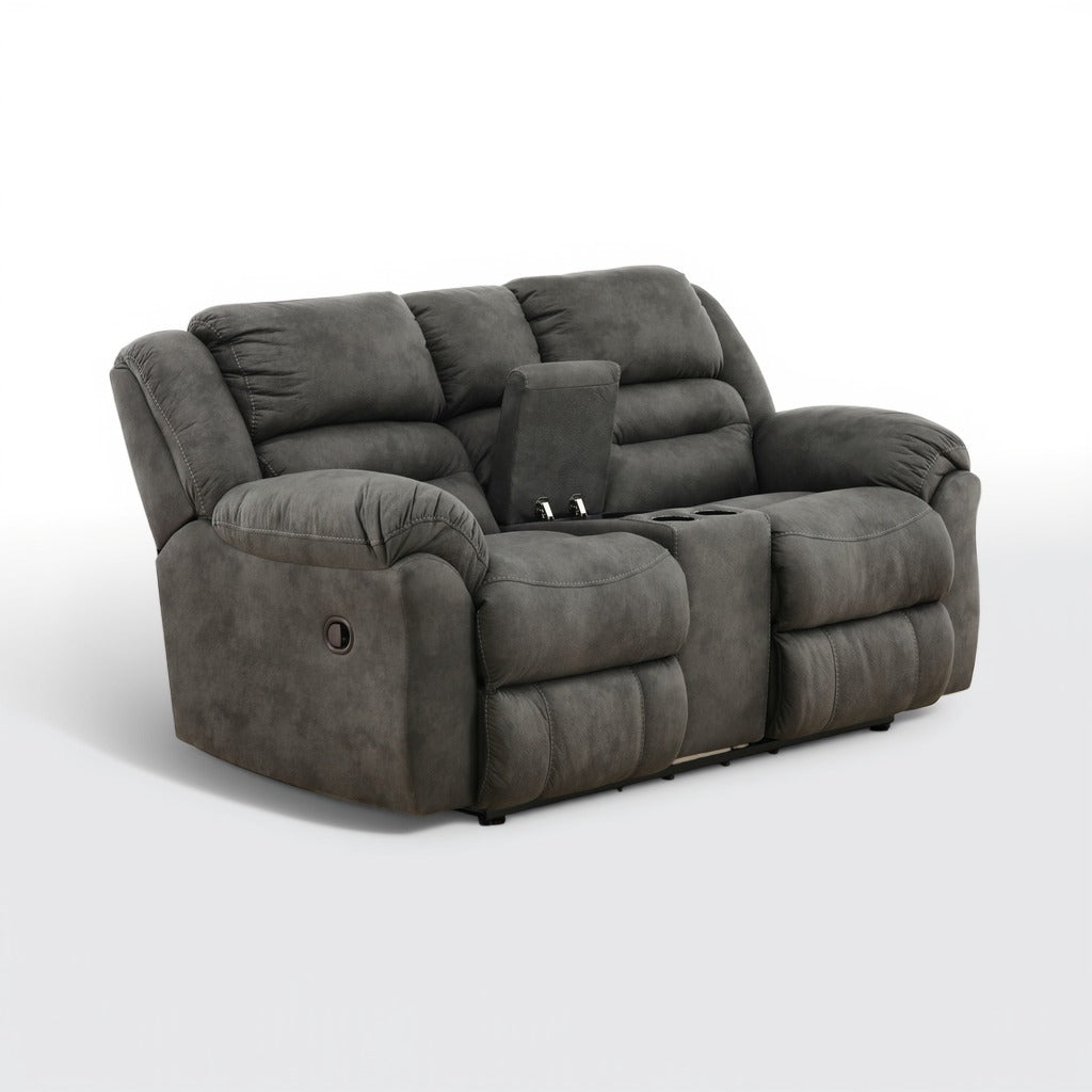 Summit Reclining Console Loveseat