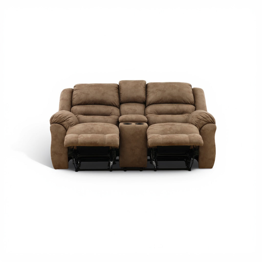 Summit Reclining Console Loveseat