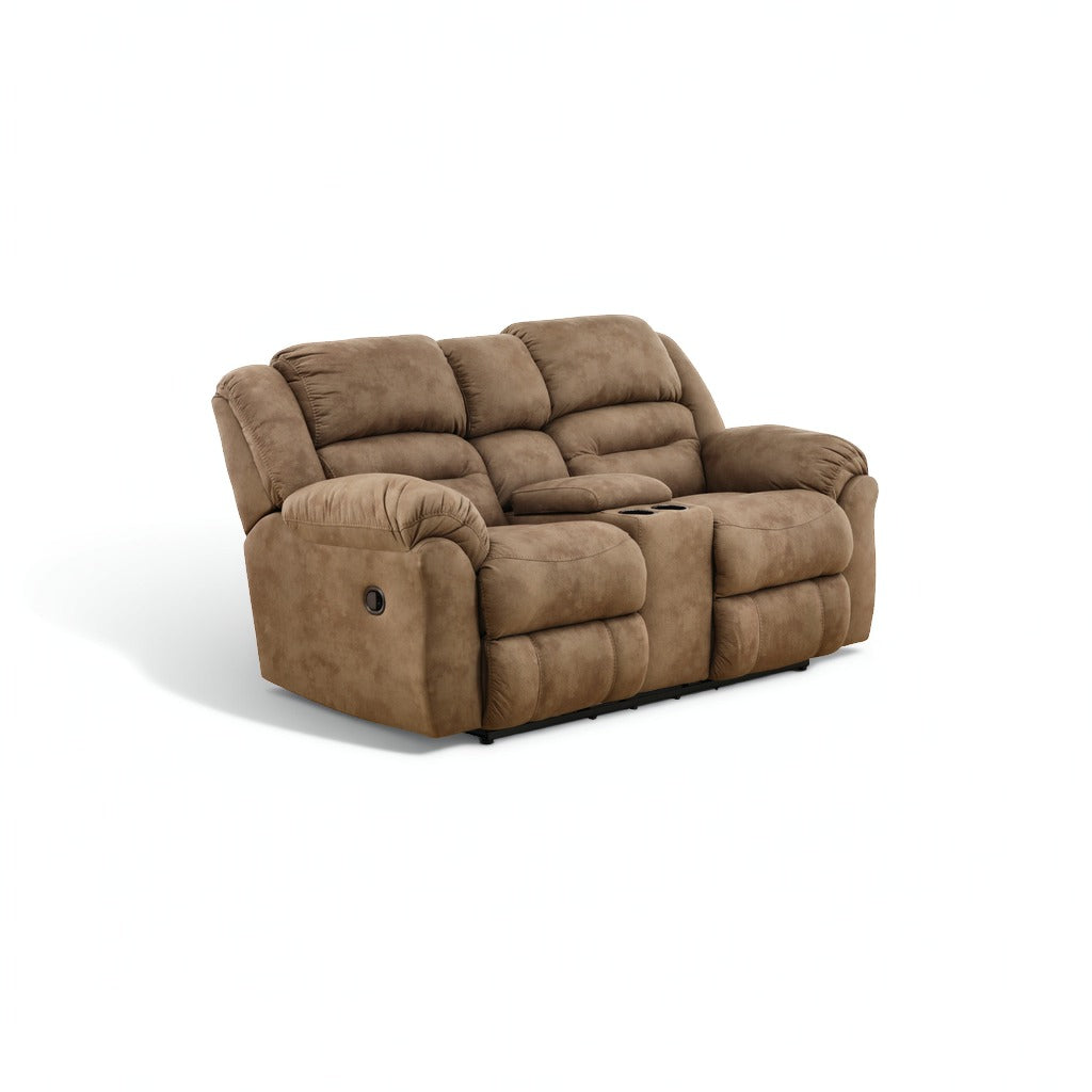 Summit Reclining Console Loveseat