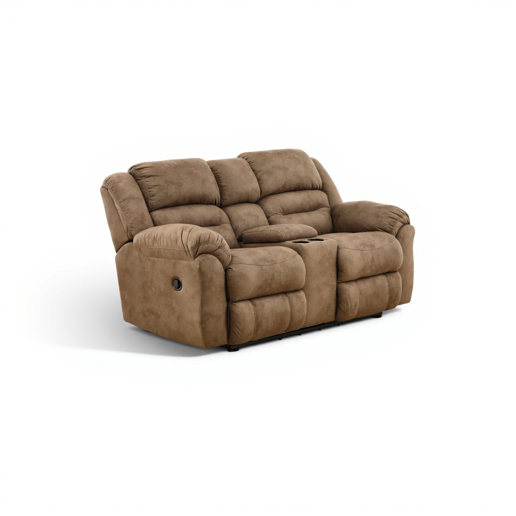 Summit Reclining Console Loveseat
