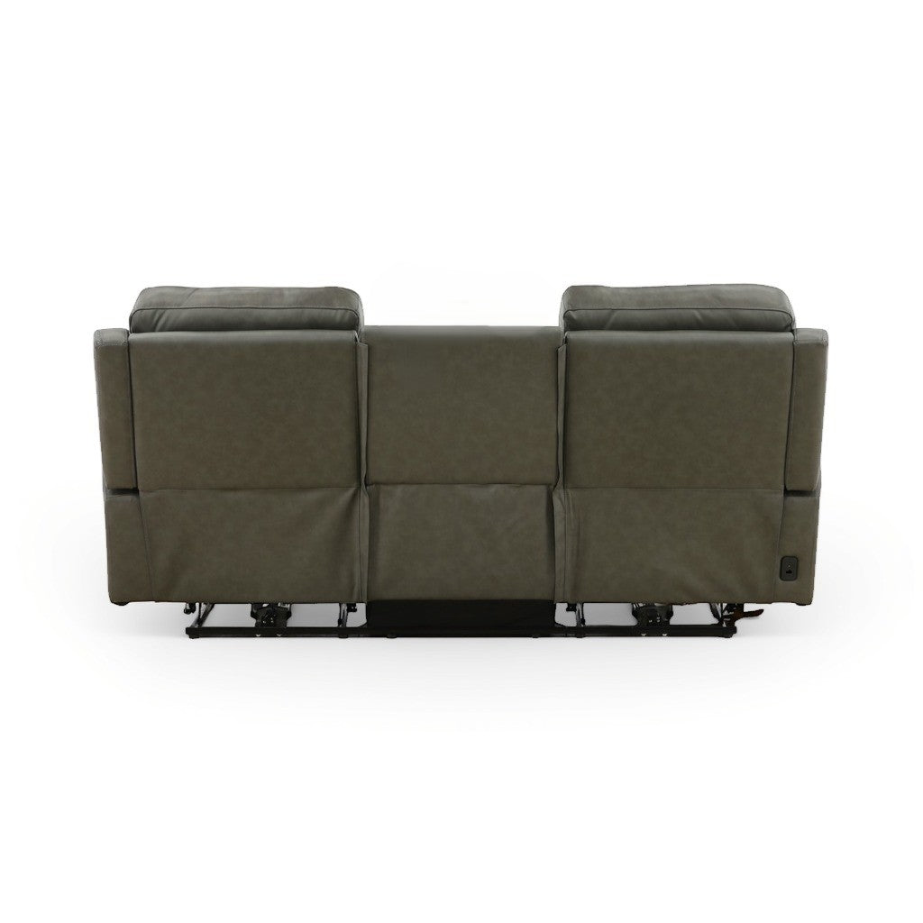 Samarah Power Reclining Leather Sofa