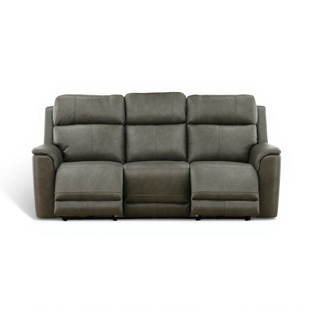 Samarah Power Reclining Leather Sofa