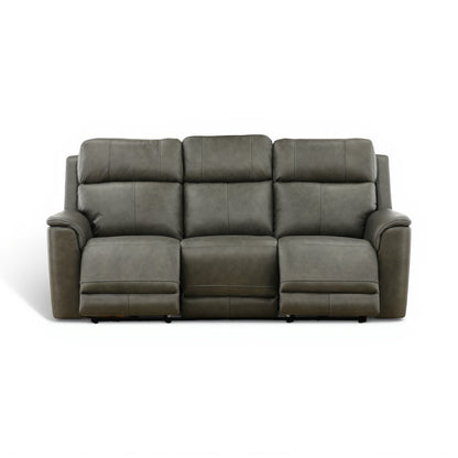 Samarah Power Reclining Leather Sofa