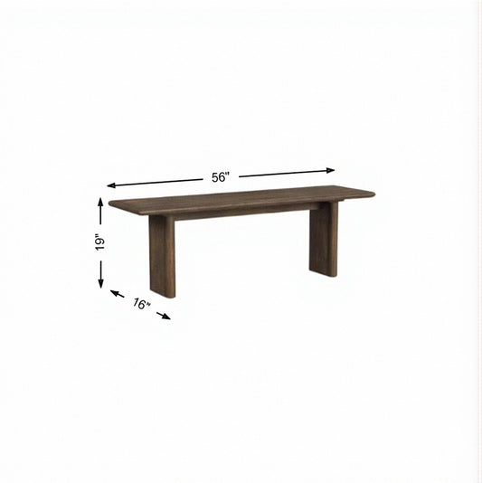 Luca Dining Bench - alternate view
