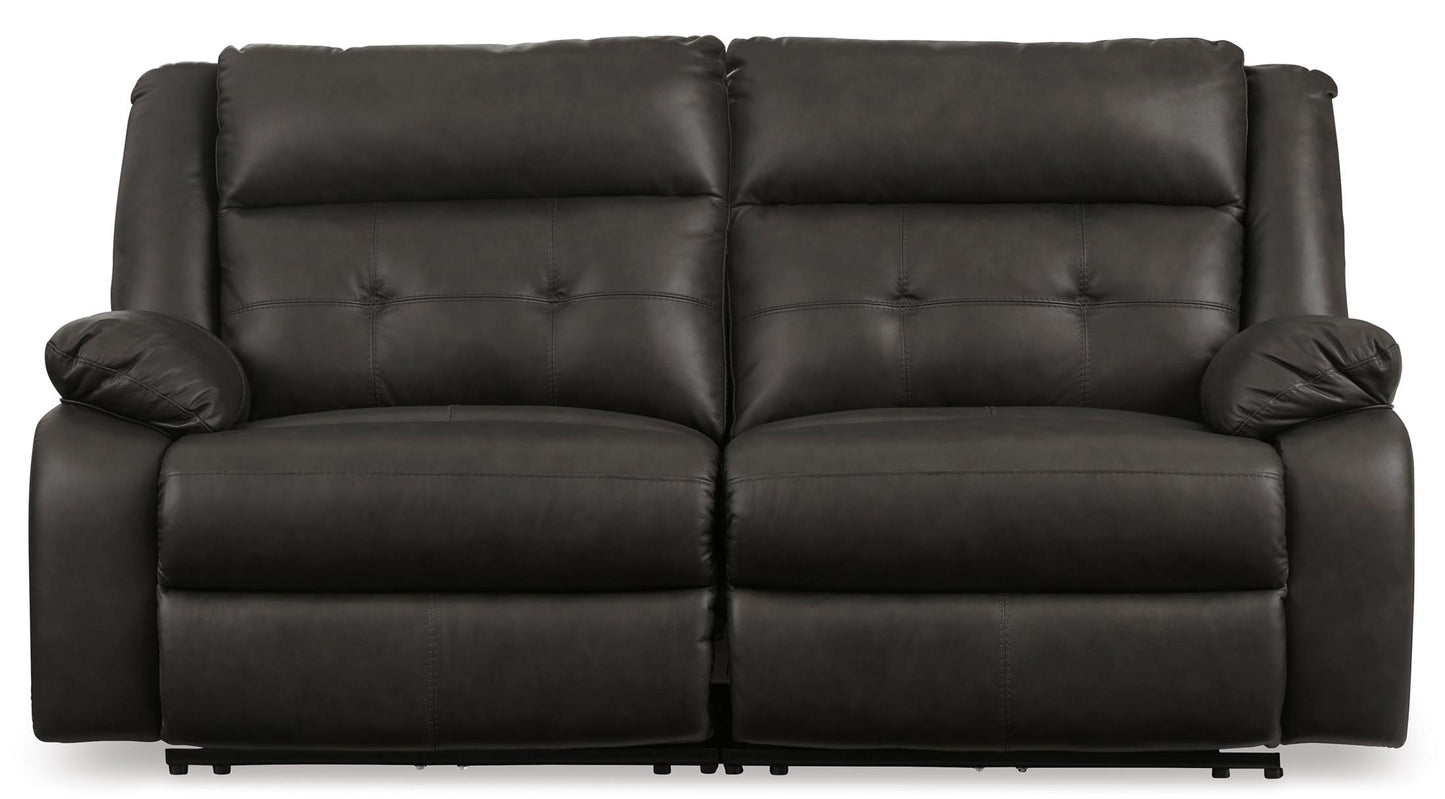 Mackie Pike 2-Piece Leather Power Reclining Loveseat