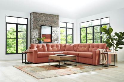 Modular One 5-Piece Sectional - Cantaloupe