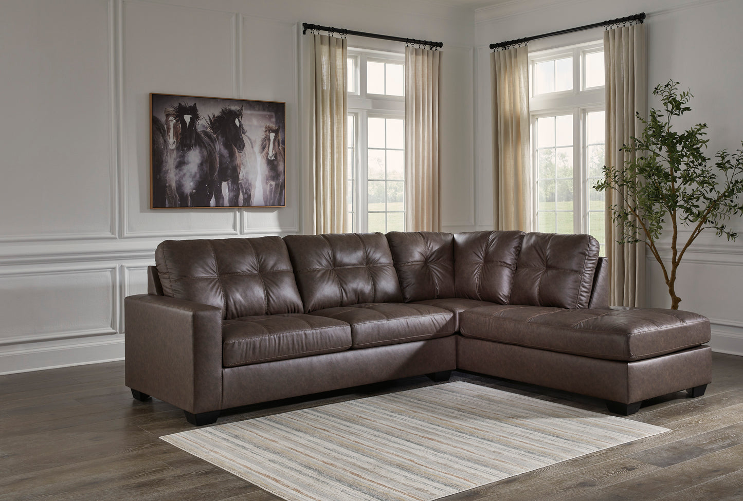 Barlin Mills 2-Piece Right-Facing Sectional with Chaise