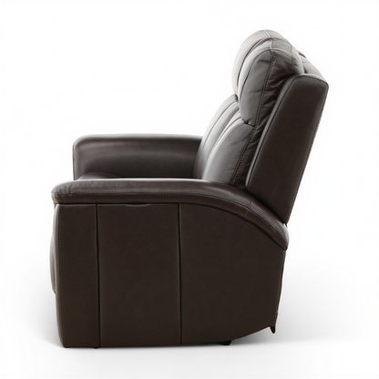 Flexsteel Trey Leather Power Reclining Loveseat
