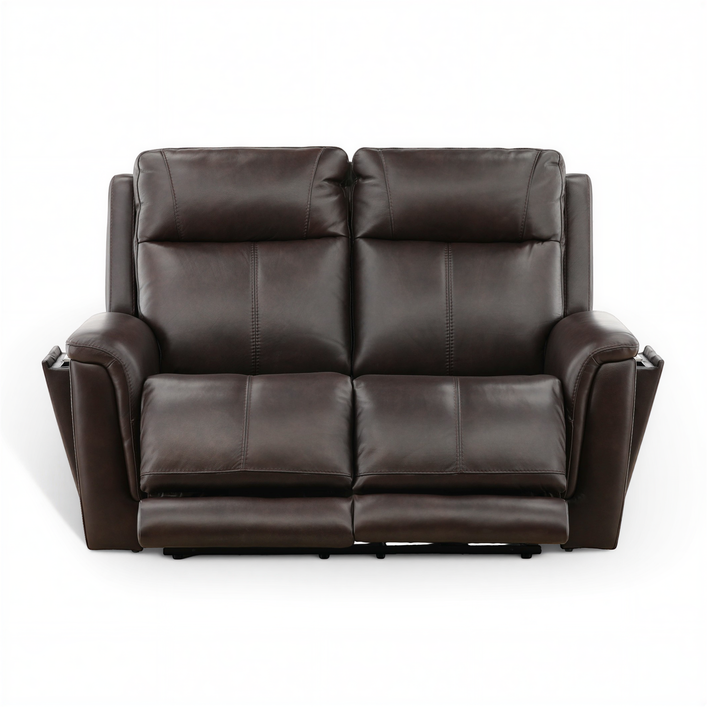Flexsteel Trey Leather Power Reclining Loveseat