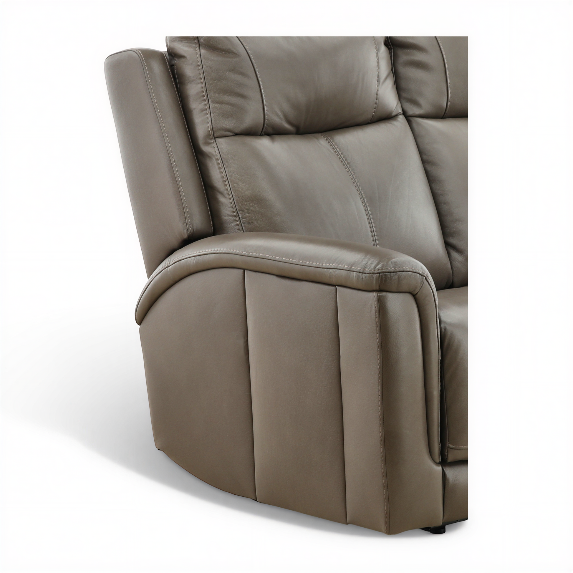 Flexsteel Trey Leather Power Reclining Loveseat