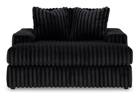 Midnight-Madness Oversized Chaise